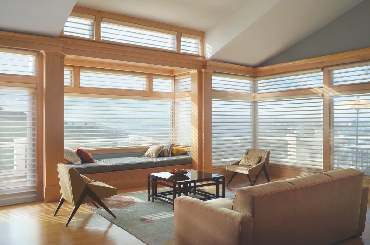 Silhouette® Window Shadings near Gresham & Portland, Oregon (OR) with beautiful lines, colors, designs, and more.