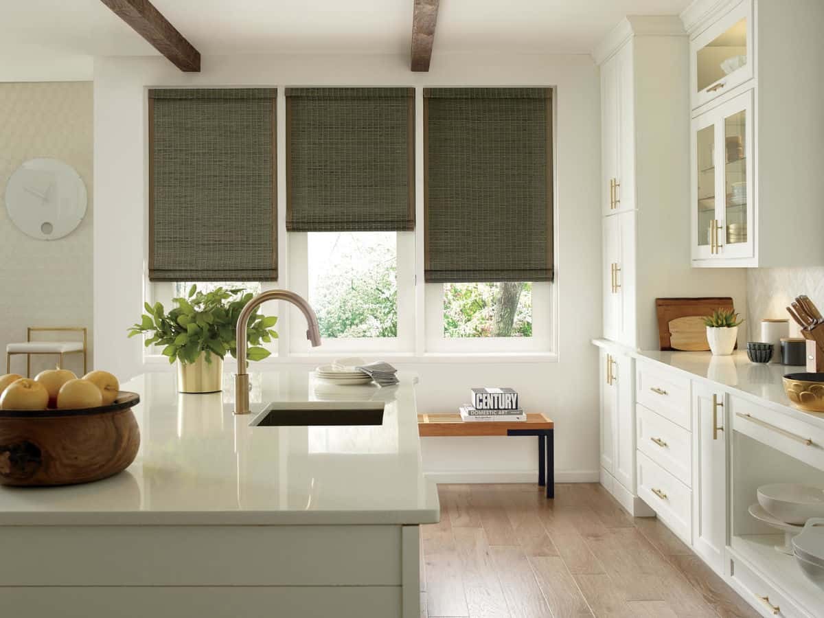 Woven Woods, Hunter Douglas Provenance® Woven Wood Shades, bamboo blinds, window shades near Gresham, Oregon (OR)