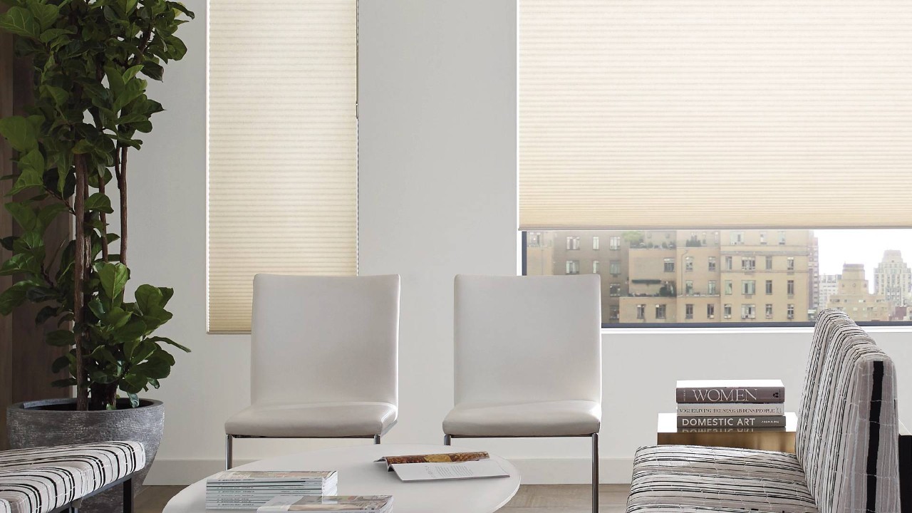  Hunter Douglas shades in a commercial office near Portland and Gresham, OR